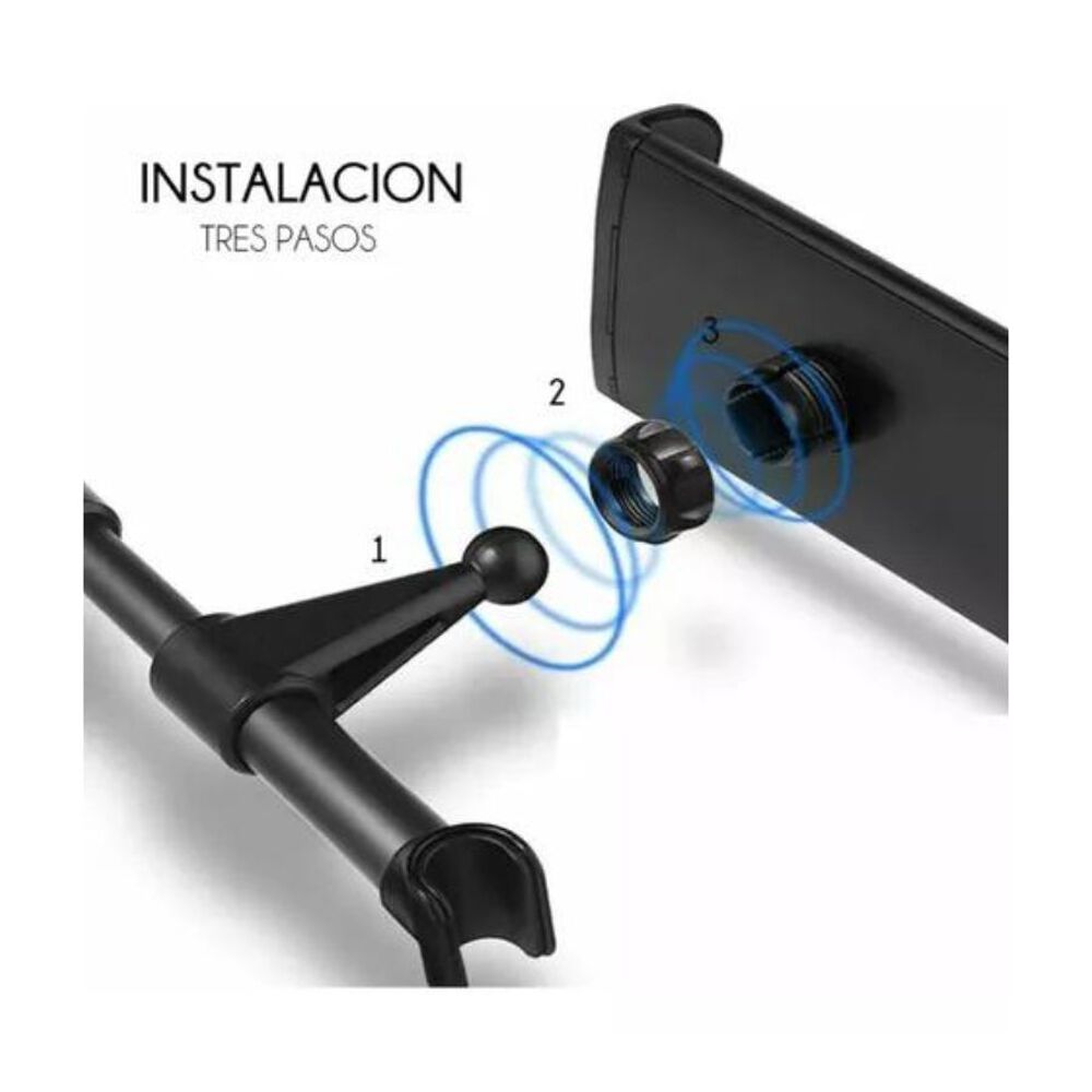 Soporte Holder Para Coche Soporte Telefono Tablet Consolas image number 2.0