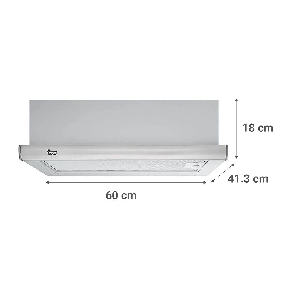 Campana Teka Retráctil 60 Cm Gris Tl-6310 image number 4.0