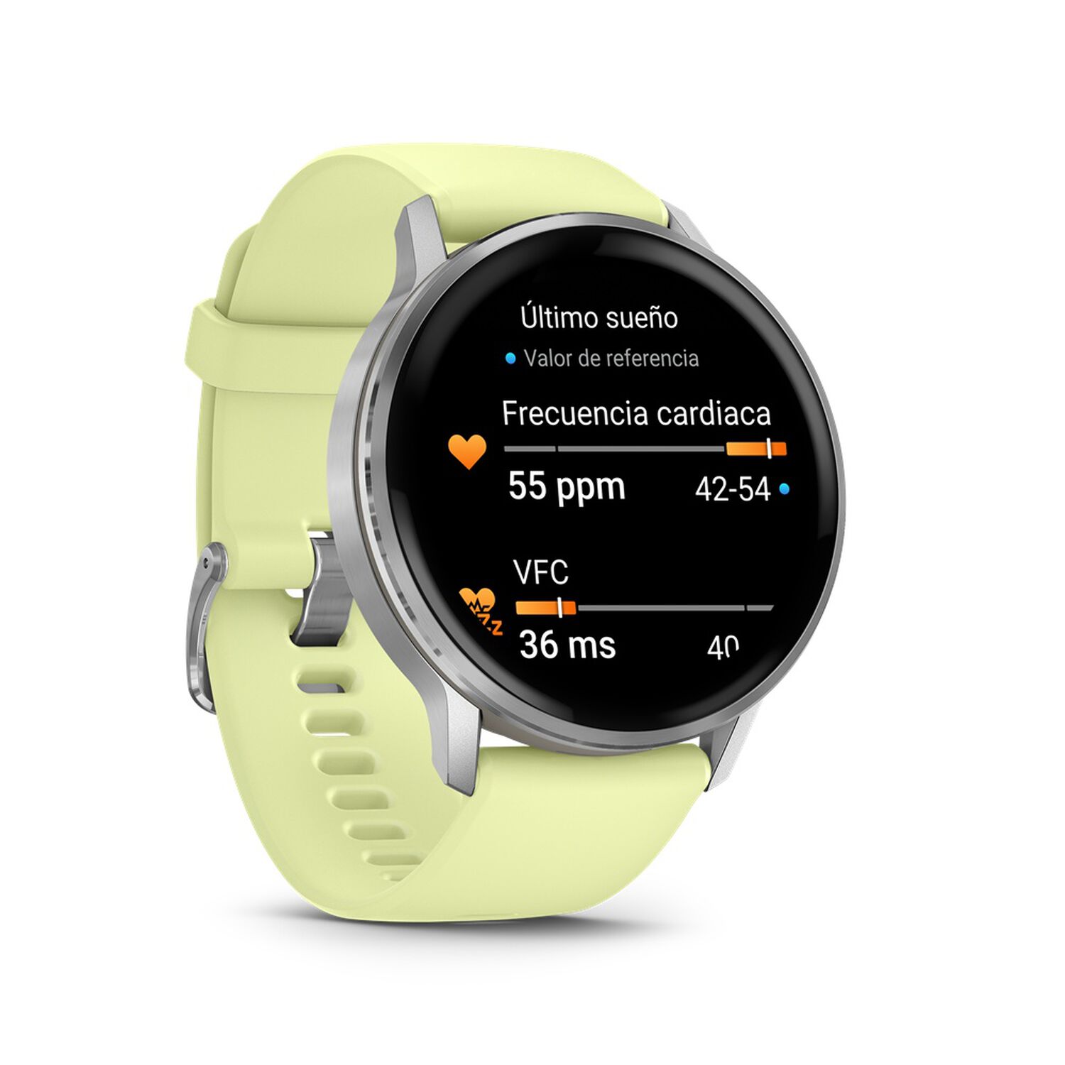 Smartwatch Venu 4 (45mm) Gray Silver Citron Garmin image number 2.0