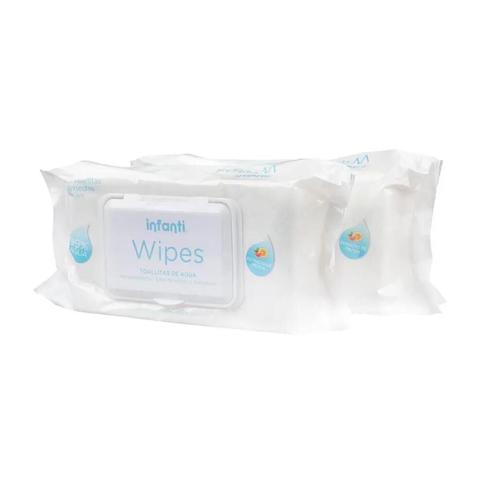 Toallita Humeda Water Wipes Pack 2x80 Infanti image number 2.0