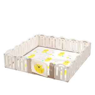 Corral De Juegos Didáctico +alfombra Antigolpes 200x240x48cm