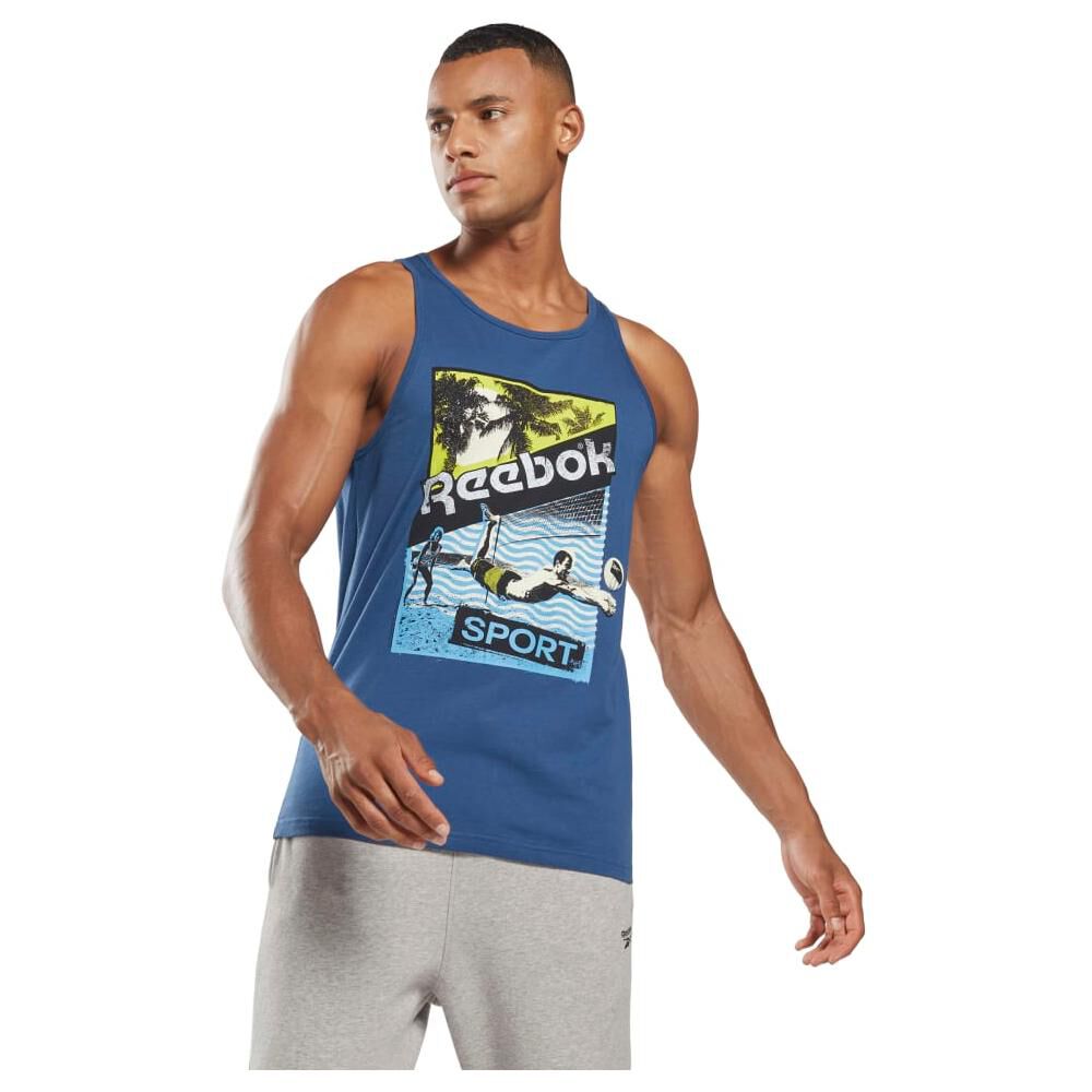 Polera Hombre Reebok image number 1.0