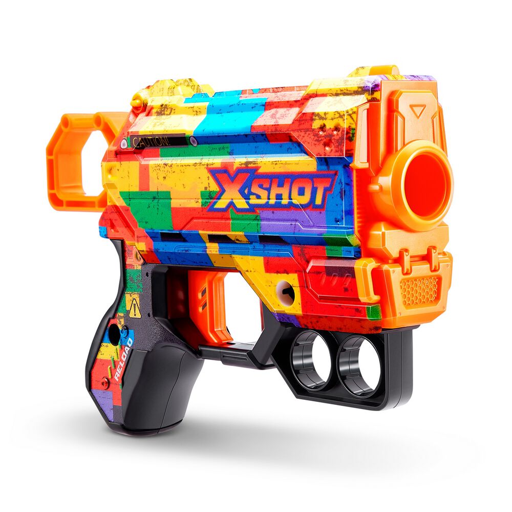 Lanza Dardos Menace Skins Con 8 Dardos X-shot image number 4.0
