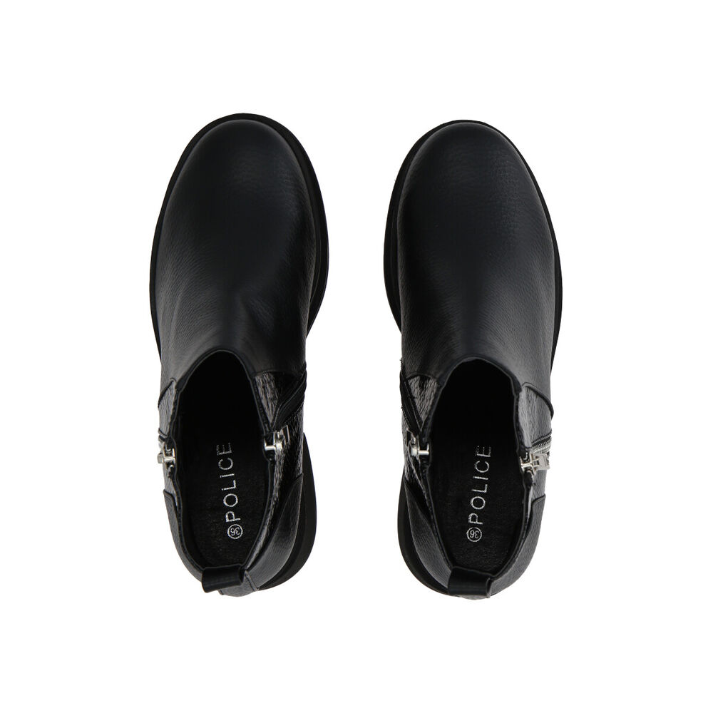 Botin Mujer Negro Yoice Police image number 1.0