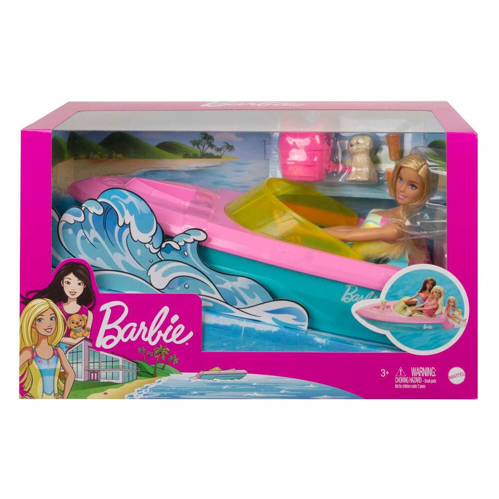 Mu&ntilde;eca Barbie Lancha image number 10.0