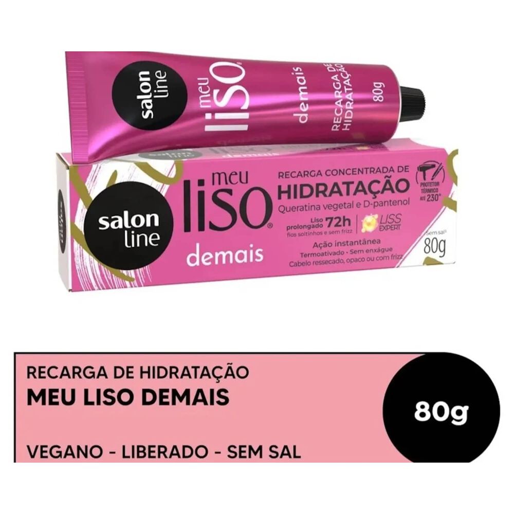 Recarga De Hidratacion Meu Liso De 80gr Salonline image number 0.0