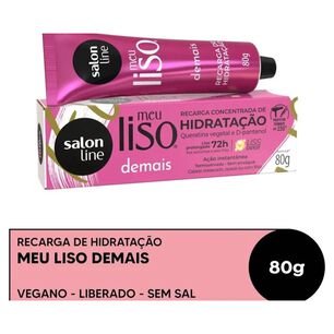 Recarga De Hidratacion Meu Liso De 80gr Salonline