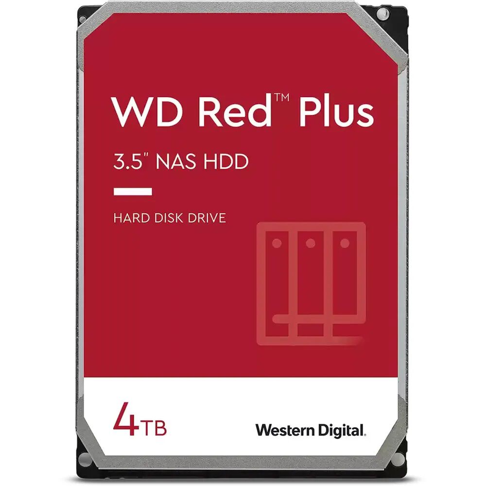 Disco Duro Western Digital Red Plus 4tb Nas Sata 5.400rpm image number 1.0
