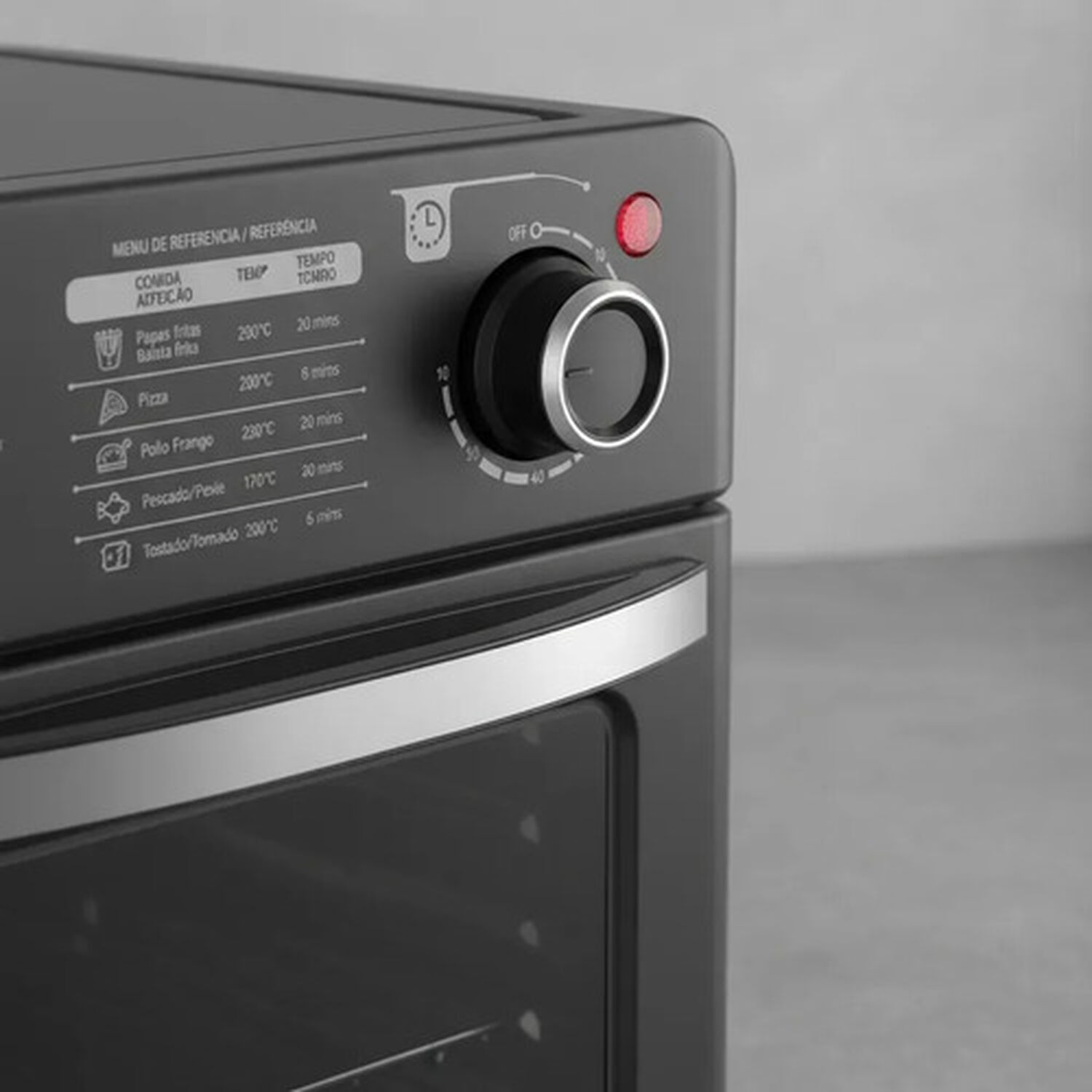 Horno Freidora De Aire 12 Litros Potencia De 1750w Modelo Aerofryer Marca Telefunken image number 2.0