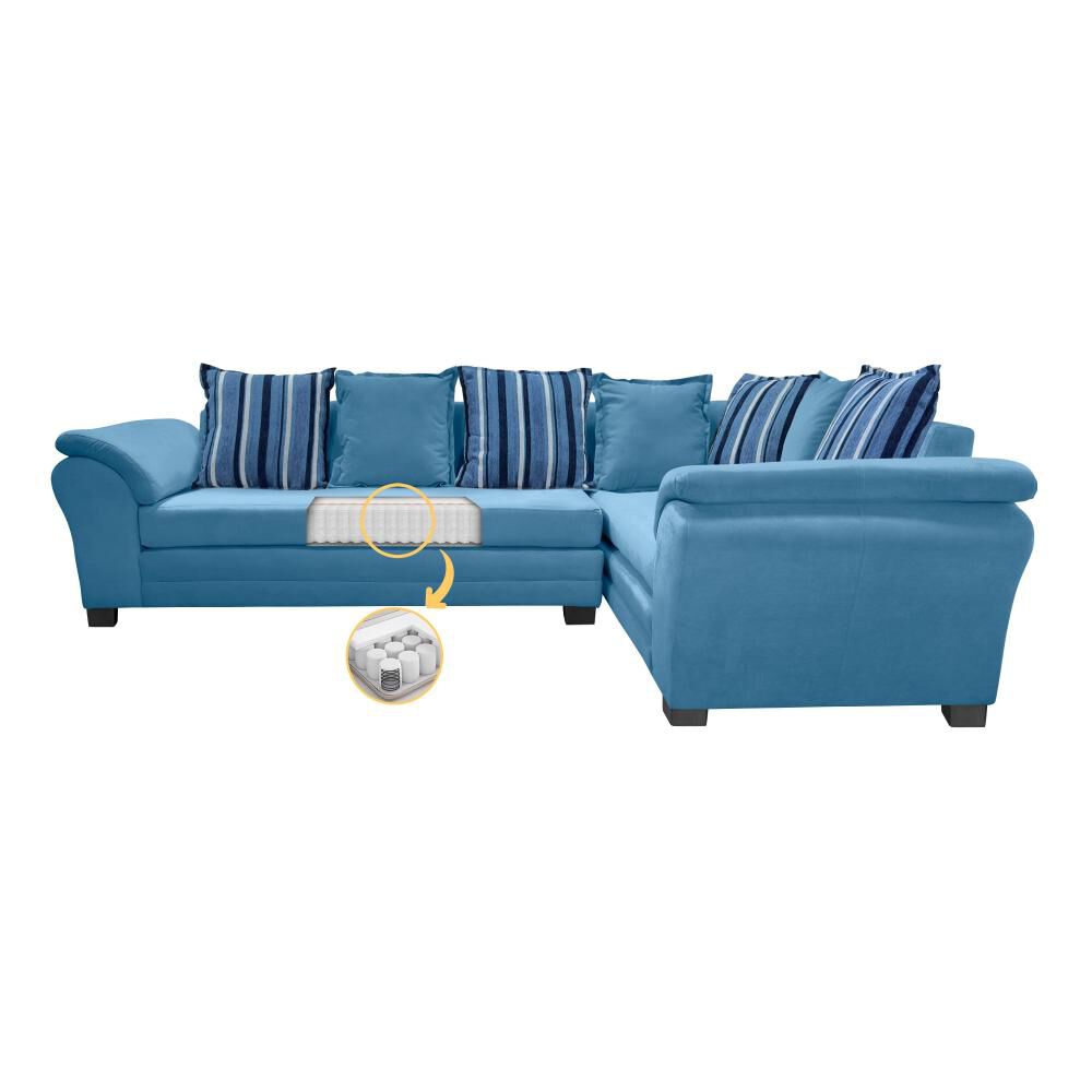 Sof&aacute; Seccional Derecho Living Factory New Capri / 6 Cuerpos image number 2.0