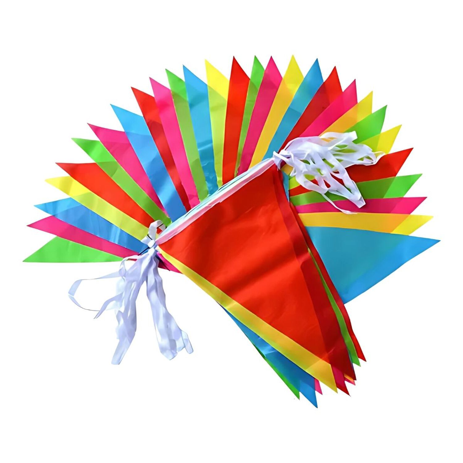 Banderines Multicolor 80mm X150 Para Fiestas Y Cumplea&ntilde;os image number 0.0