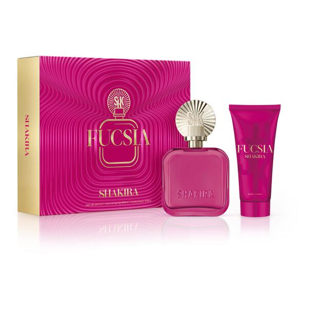 Set De Perfumer&iacute;a Fucsia Shakira / 80 Ml / Eau De Parfum + Body Lotion