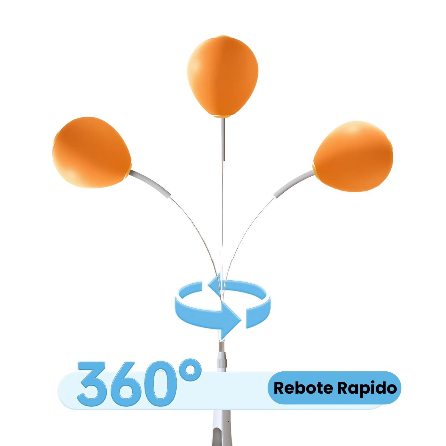 Pelota De Boxeo Con Base Ajustable Entrenamiento Infantil image number 2.0