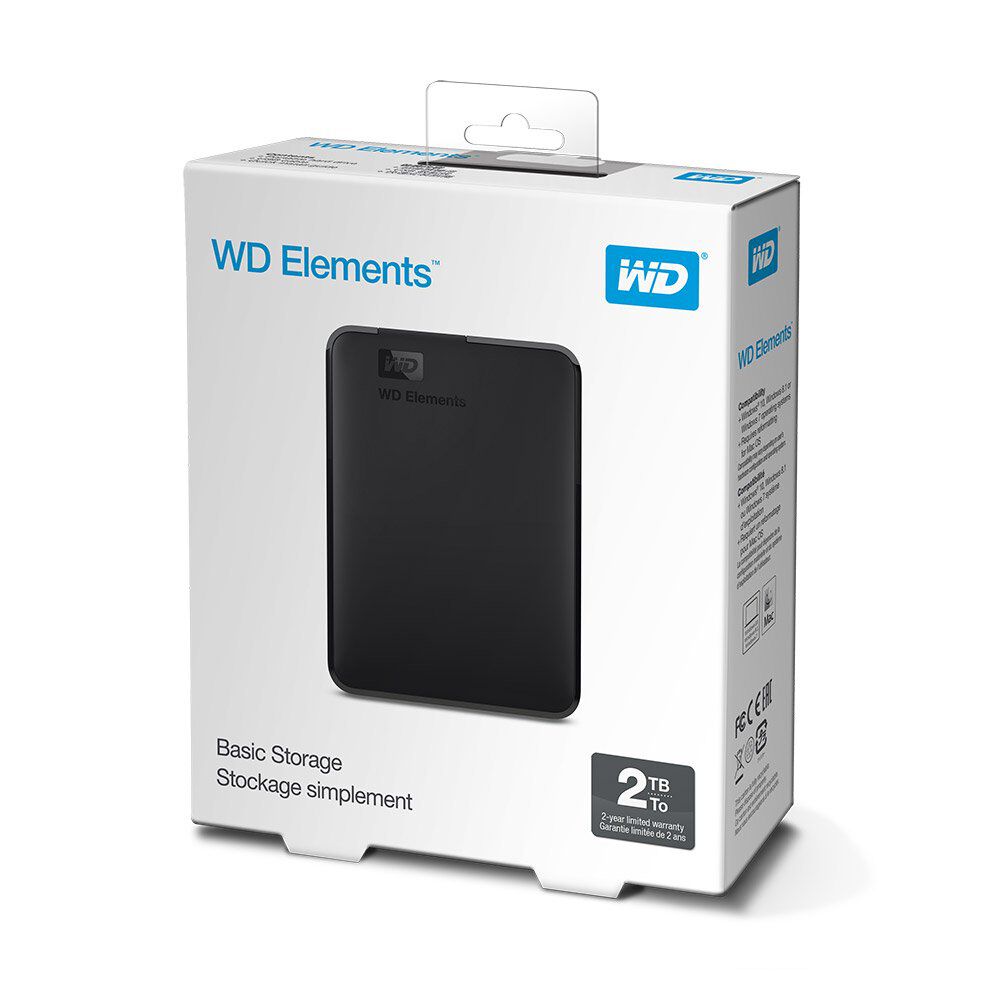 Disco Duro Western Digital Elements 2 TB image number 2.0