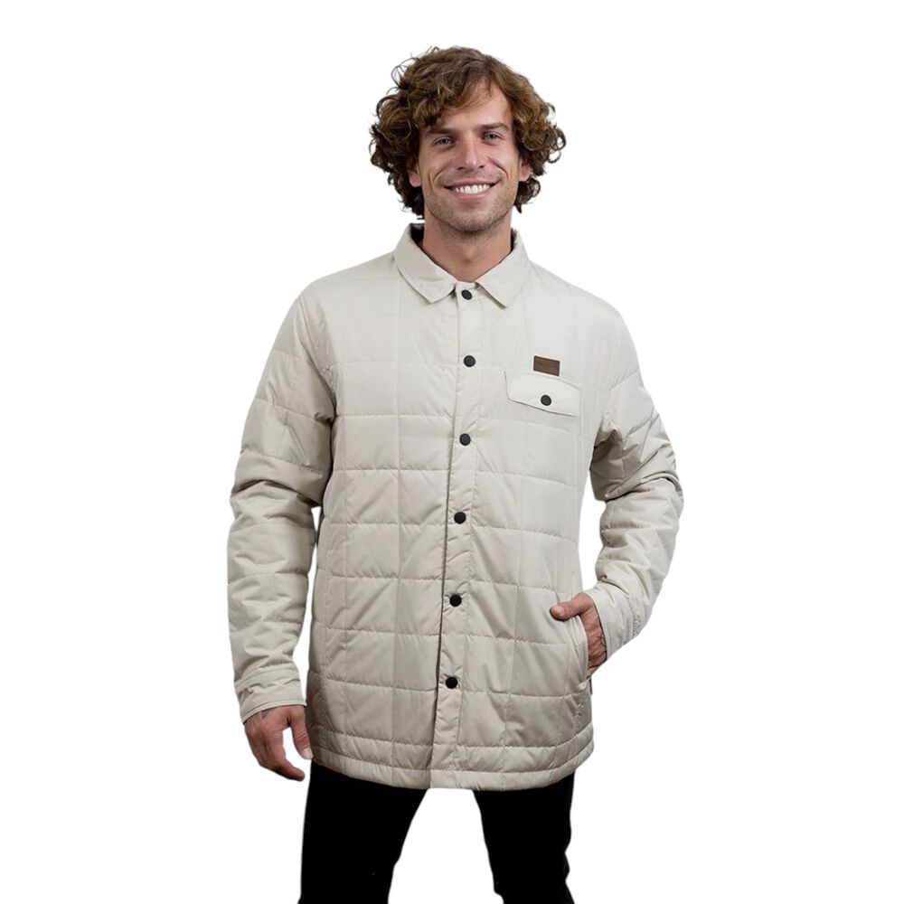 Chaqueta Parka Landing Zone Taupe Hombre Falcone image number 1.0