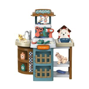 Juguete Set Maleta Veterinaria 49 Piezas 2 En 1 Infantil Azul