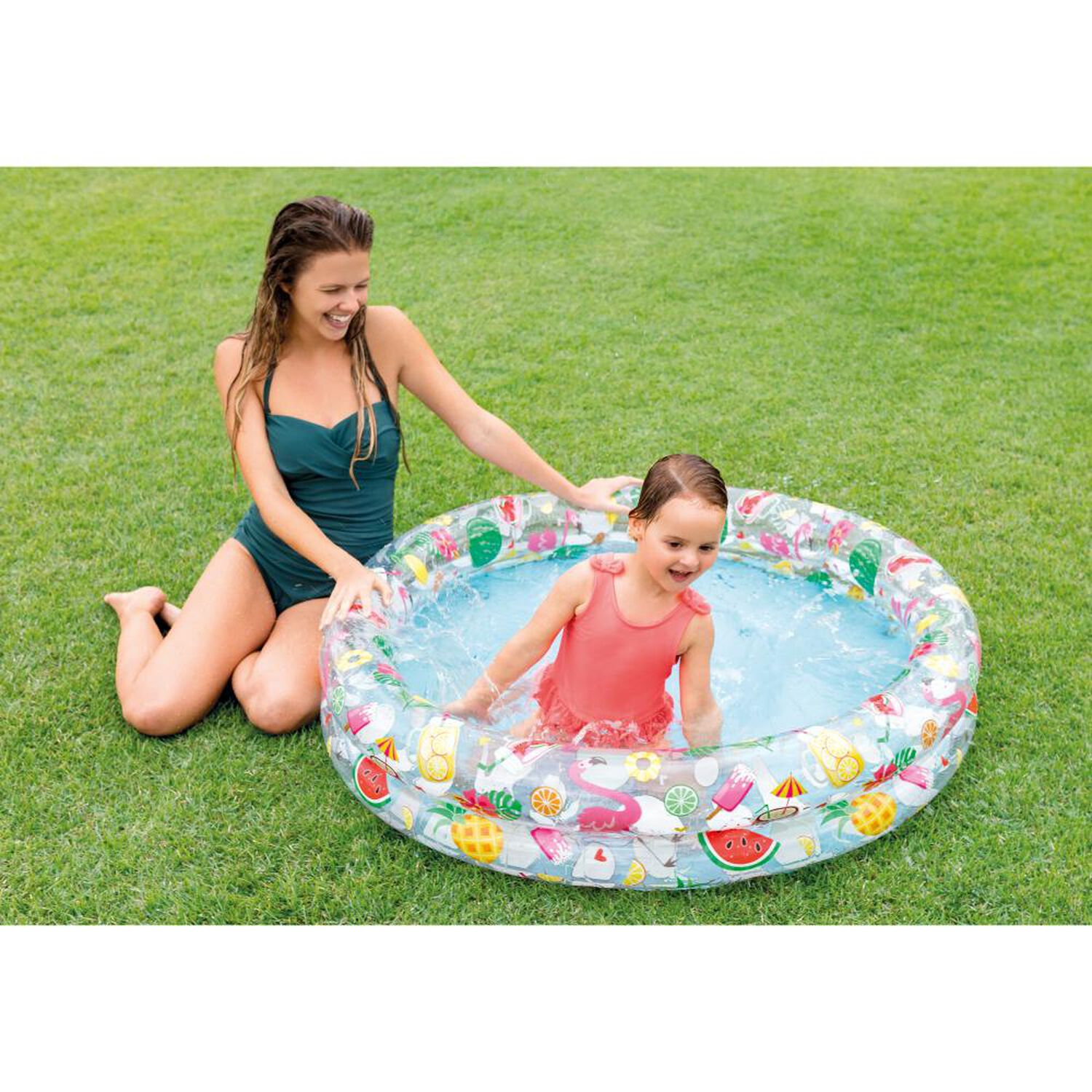 Piscina Ice Pop Inflable Redonda Intex / 122x25cm / 150 Lts image number 2.0