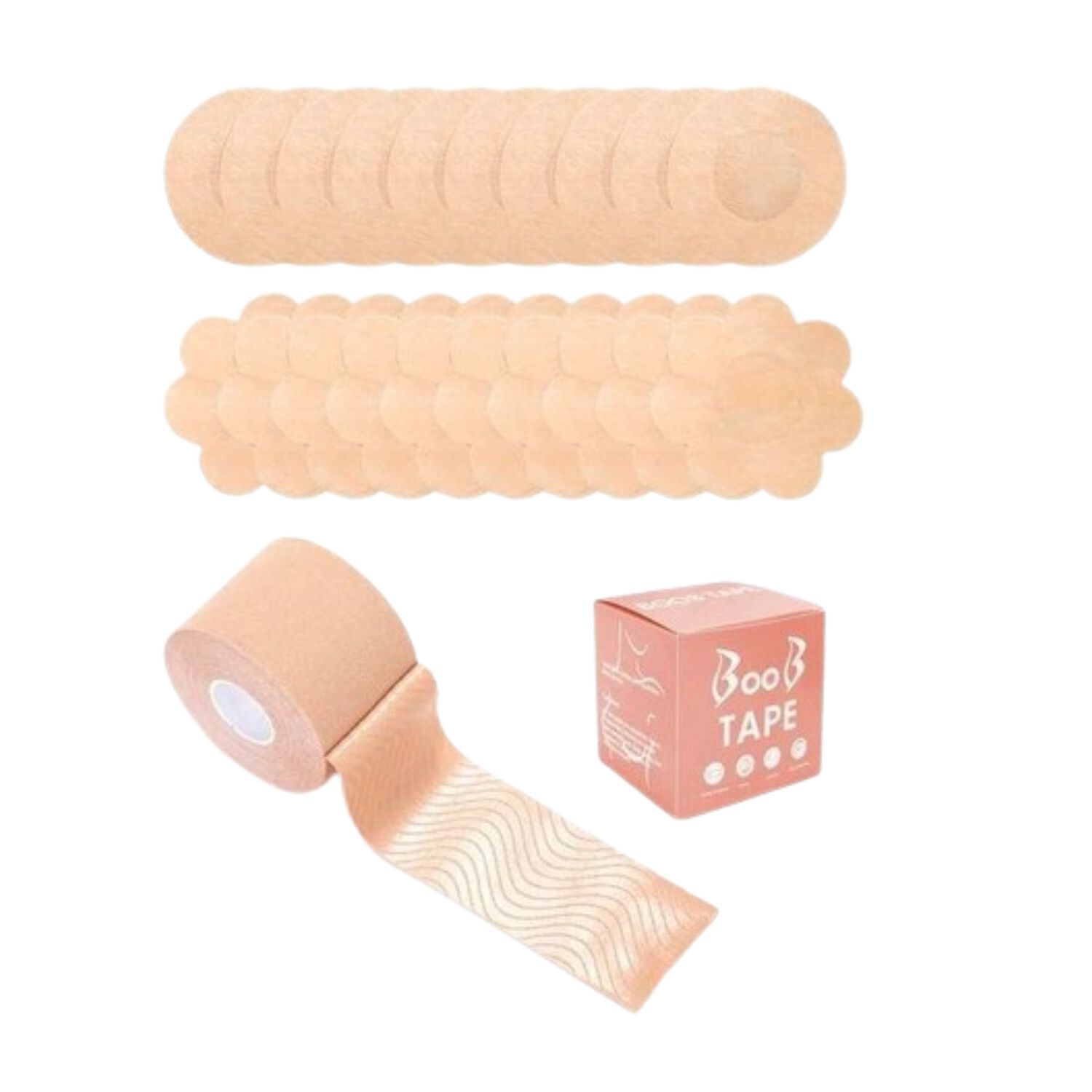 Cinta Levanta Pecho 5cmx5mt + 20 Cubre Pezones Boob Tape image number 0.0