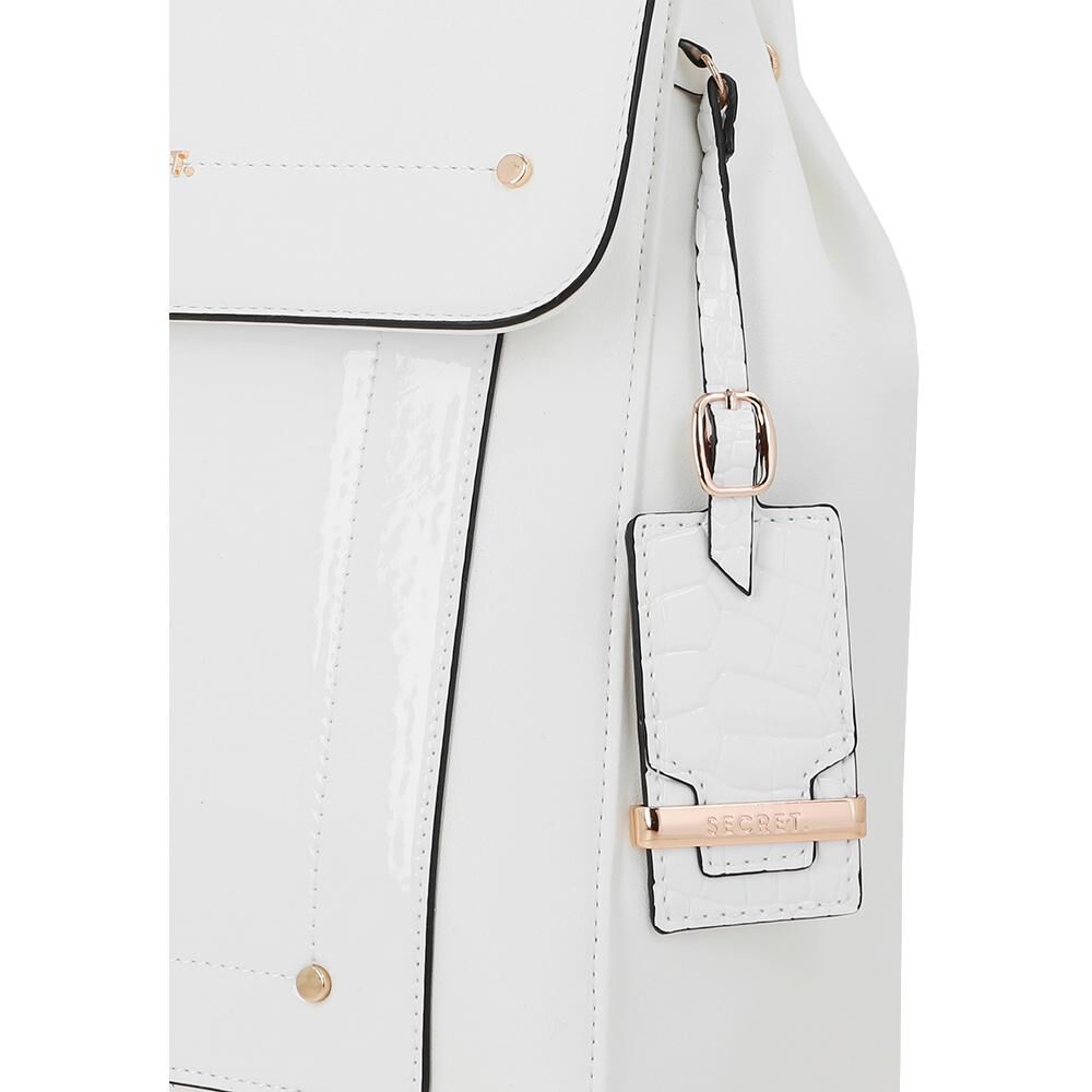 Mochila Secret Brasilia Sc6 M Blanco image number 5.0
