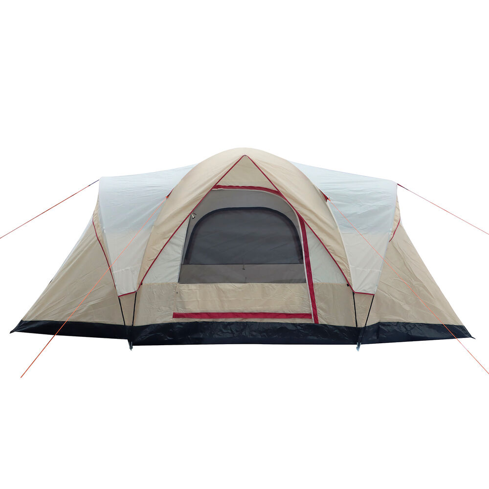 Carpa 6 Personas Camping Outdoor Beige image number 1.0