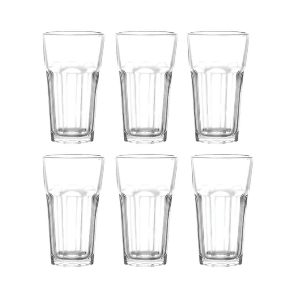 Set 6 Vasos Vidrio 437ml Modelo Chicago Allegra image number 0.0