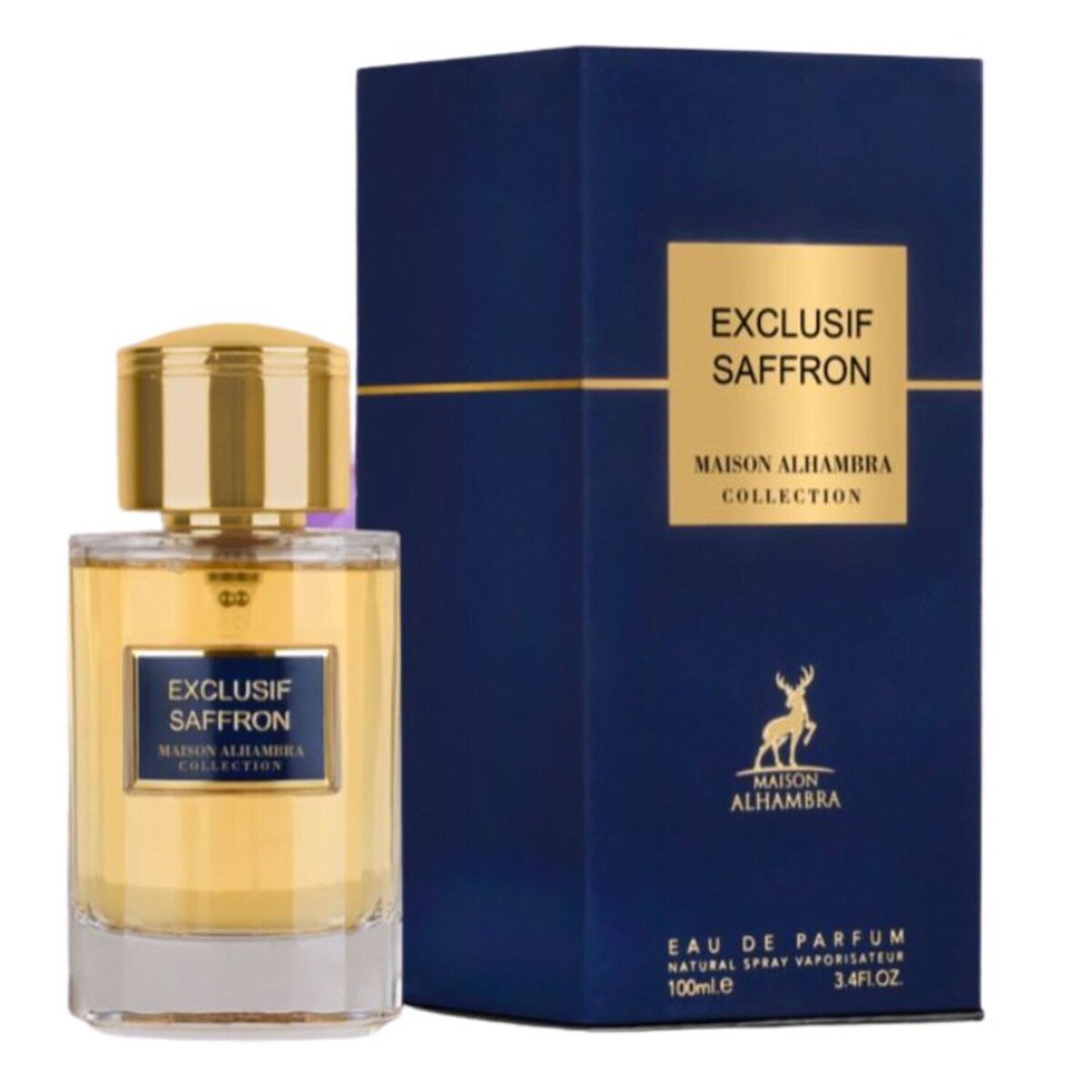Maison Alhambra Exclusif Saffron Edp 100ml image number 0.0