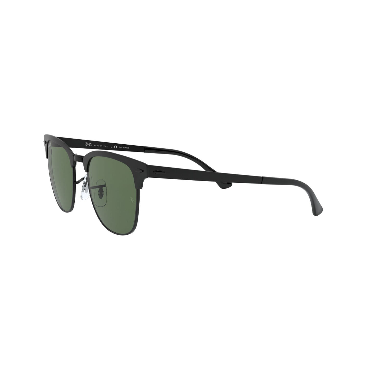 Lentes De Sol Clubmaster Metal Negro Mate Polarizados Ray-ban image number 2.0