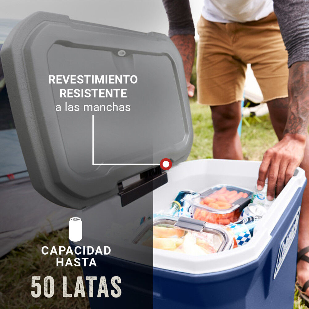 Cooler Coleman 316 Con Ruedas Azul 61 Lt / 65 Qt image number 3.0
