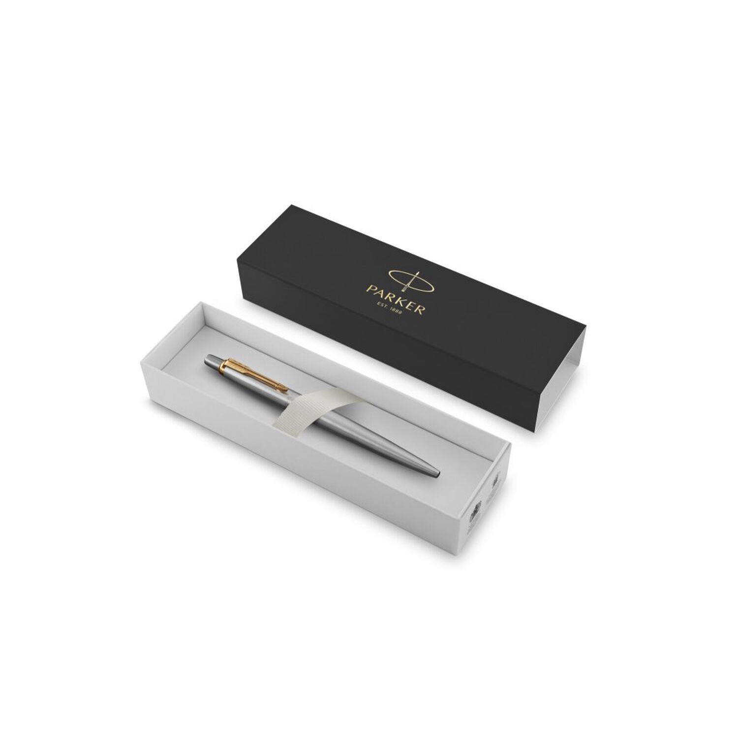 Parker Jotter Acero Inoxidable Bol&iacute;grafo Punta Media Acabado Oro image number 2.0