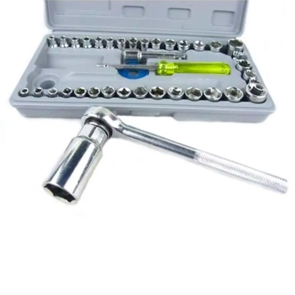 Juego De 11 Llaves Punta Corona + Caja De Dados 40 Piezas image number 2.0