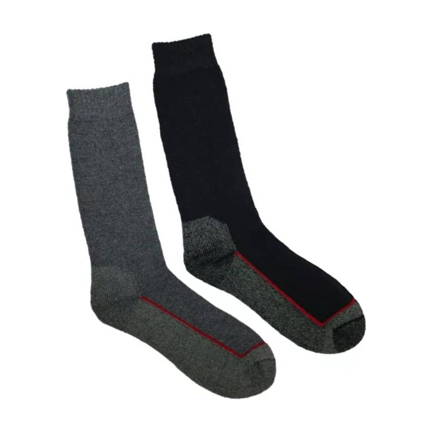 Pack 3 Pares Calcet&iacute;n Hombre Largo T&eacute;rmico Cobre Lana image number 0.0