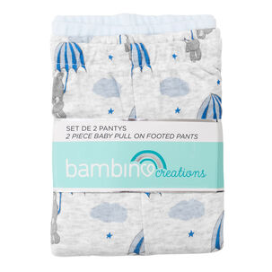 Set 2 Piezas Pantys Bambino Creations Oso Gris