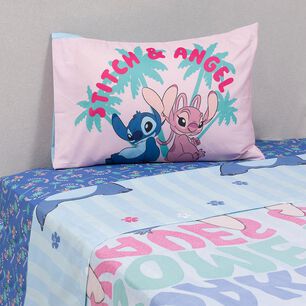 Juego De S&aacute;banas Stitch Fluffy2 / 1.5 Plazas