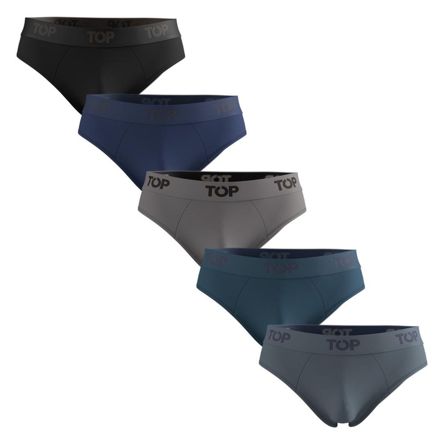 Pack 5 Slips Top Algod&oacute;n C11 image number 0.0