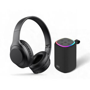 Combo Parlante Bluetooth + Audifono Bluetooth Blackbird Ba-003b