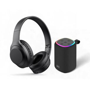 Combo Parlante Bluetooth + Audifono Bluetooth Blackbird Ba-003b