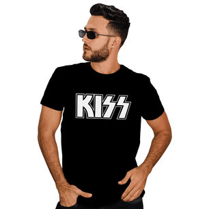 Polera Hombre Kiss Metal Rock