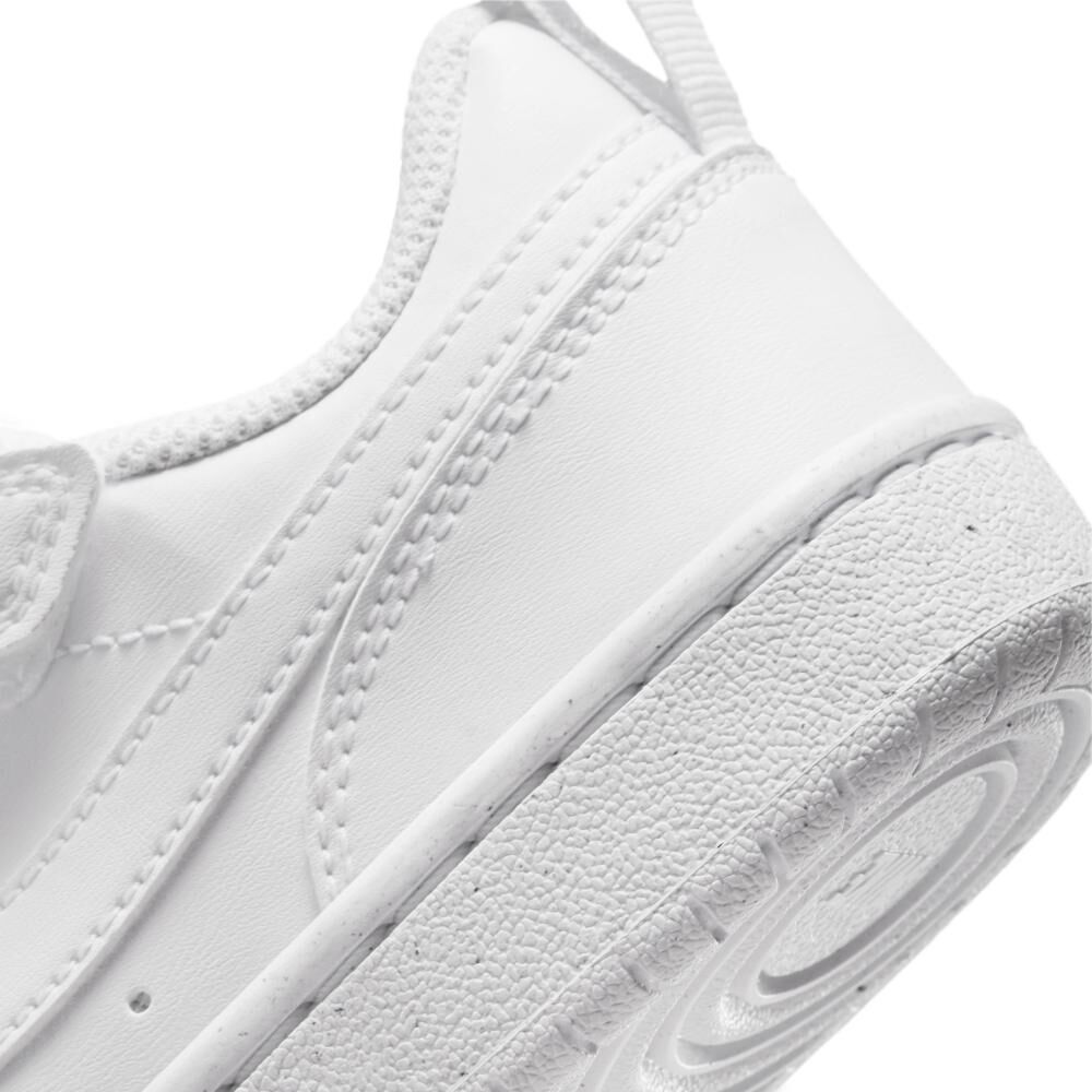 Zapatilla Urbana Unisex Nike Court Borough Low Recraft Blanco image number 6.0