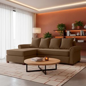 Sofá Seccional Living Factory Barcelo Izquierdo / 4 Cuerpos