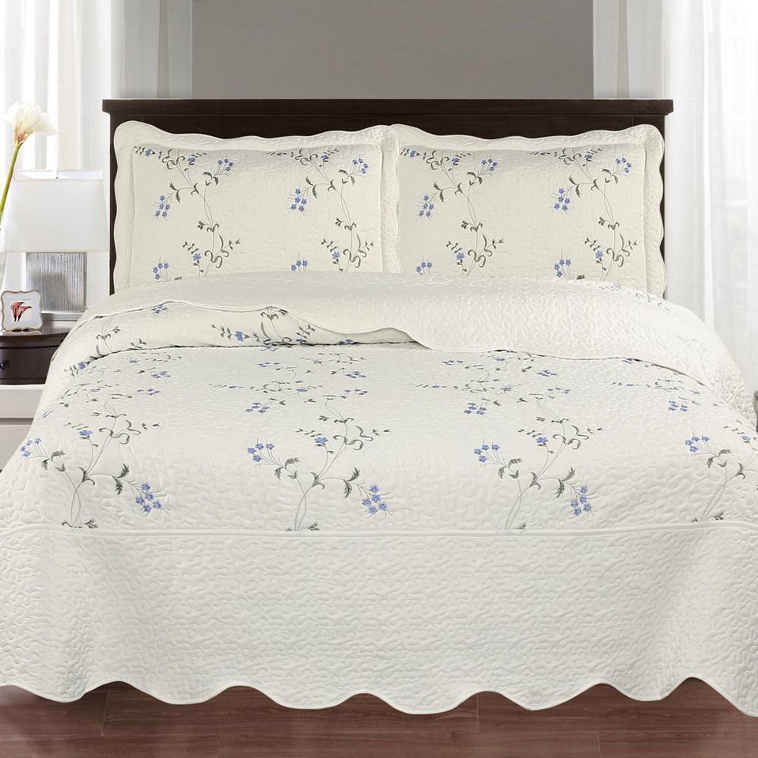 Quilt Andes Bordado Toronto Azul image number 2.0