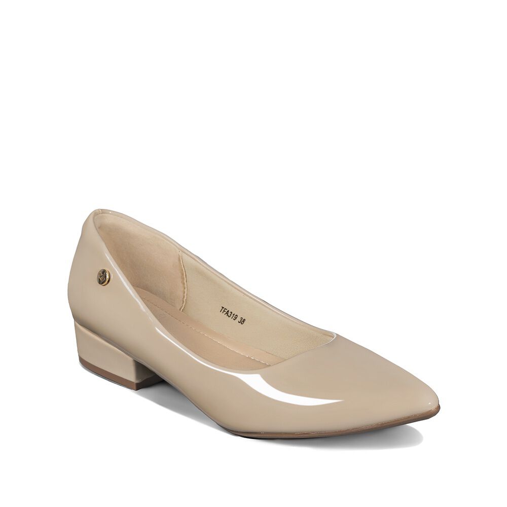 Zapato De Taco Puntiagudo Charol Mujer Weide Tfa319 image number 6.0