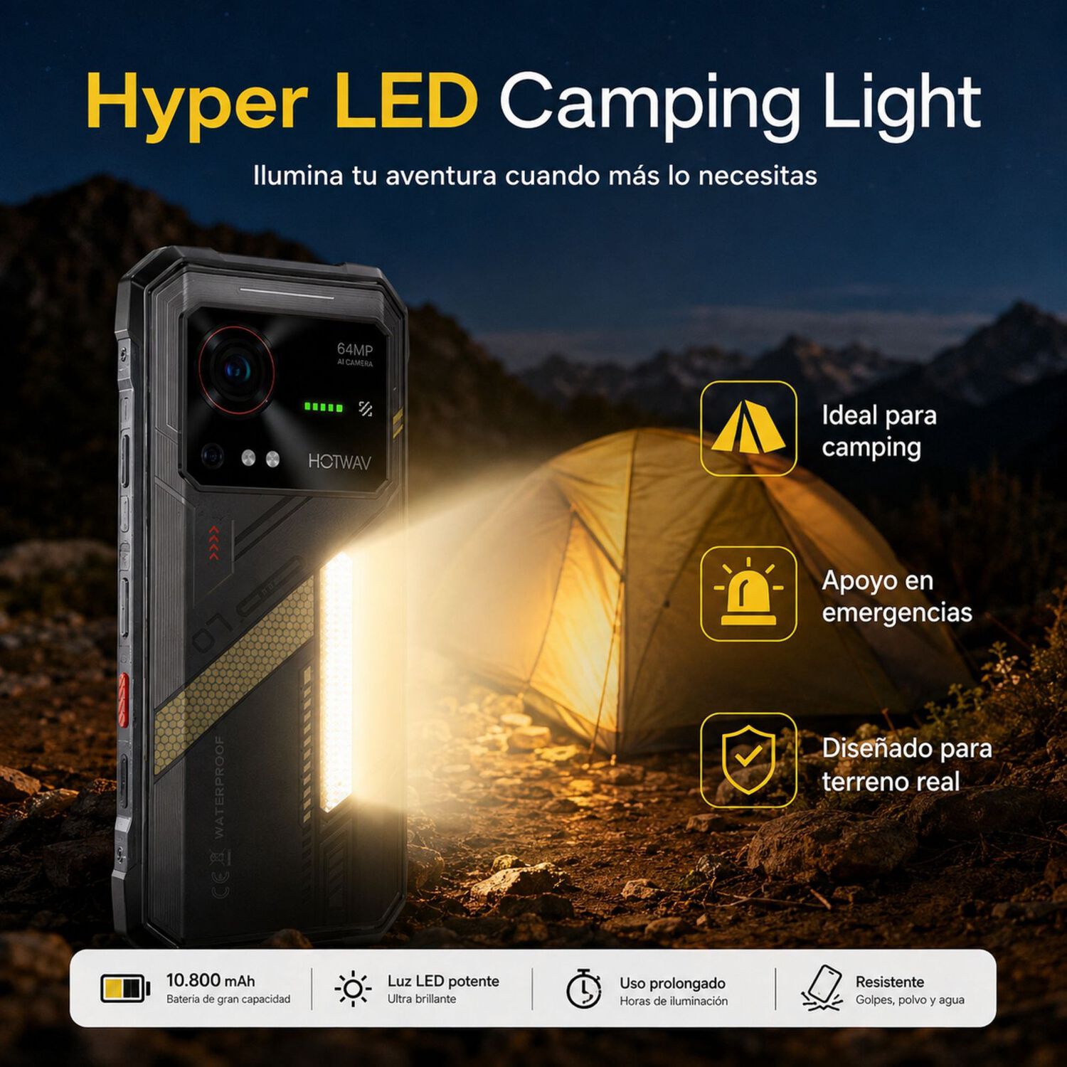 Hotwav Hyper 7 5g Celular Rugged 20gb 256gb 10800mah image number 5.0
