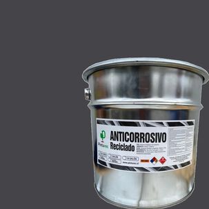 Anticorrosivo Reciclado Pinturec Satinado Gris 4g Polyrec