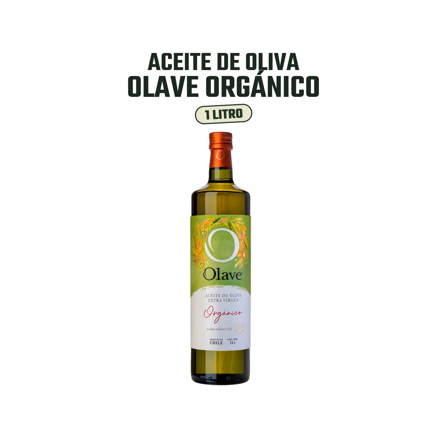 Aceite De Oliva Extra Virgen Olave Organico 4x1000ml image number 2.0