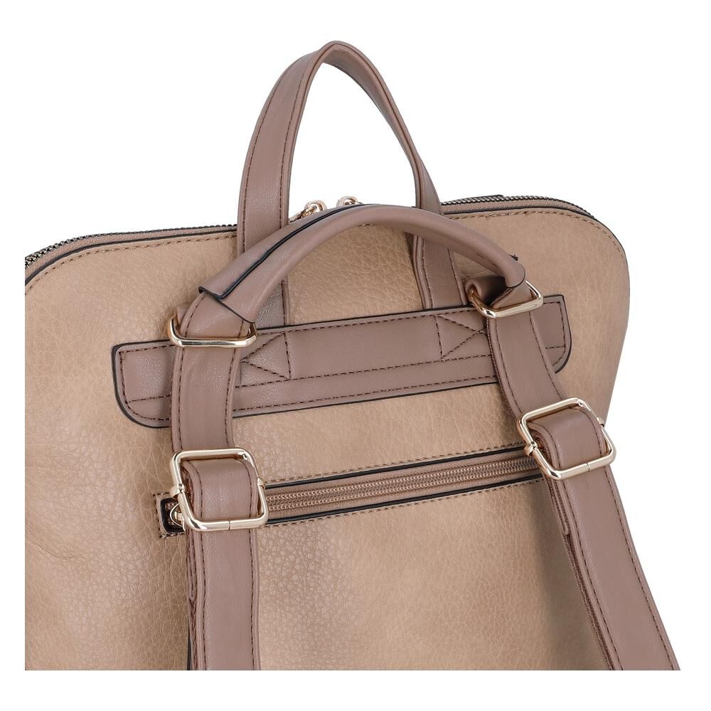 Mochila Notebook Secret Zamora St6 Beige 15" image number 4.0
