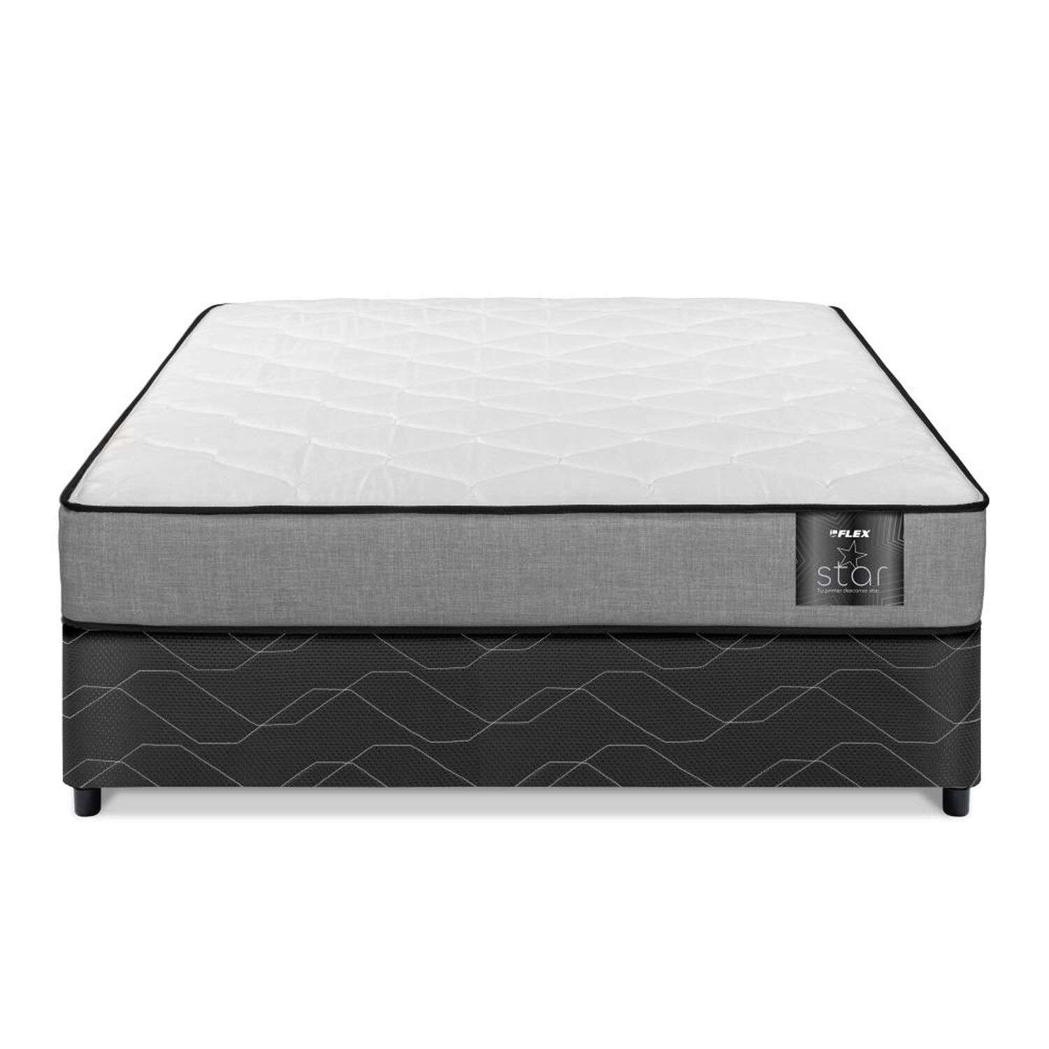 Cama Americana Flex Star / 2 Plazas / Base Normal image number 1.0