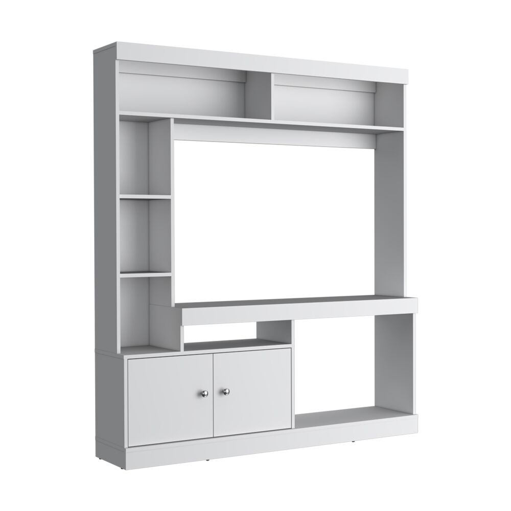 Estante Tv 65" 180,6x180x30,3 Cm 2 Puertas image number 0.0