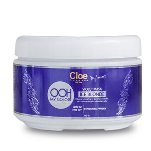 M&aacute;scara Ooh My Color Violet Ice Blonde Cloe 270gr