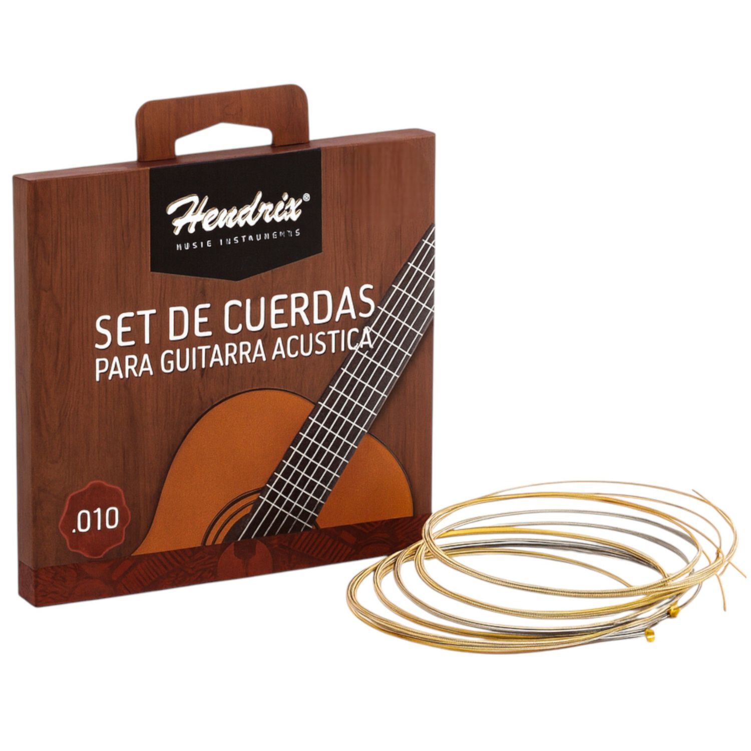 Cuerda De Guitarra Acustica Metalicas Hendrix Hx0036 Pro. image number 0.0