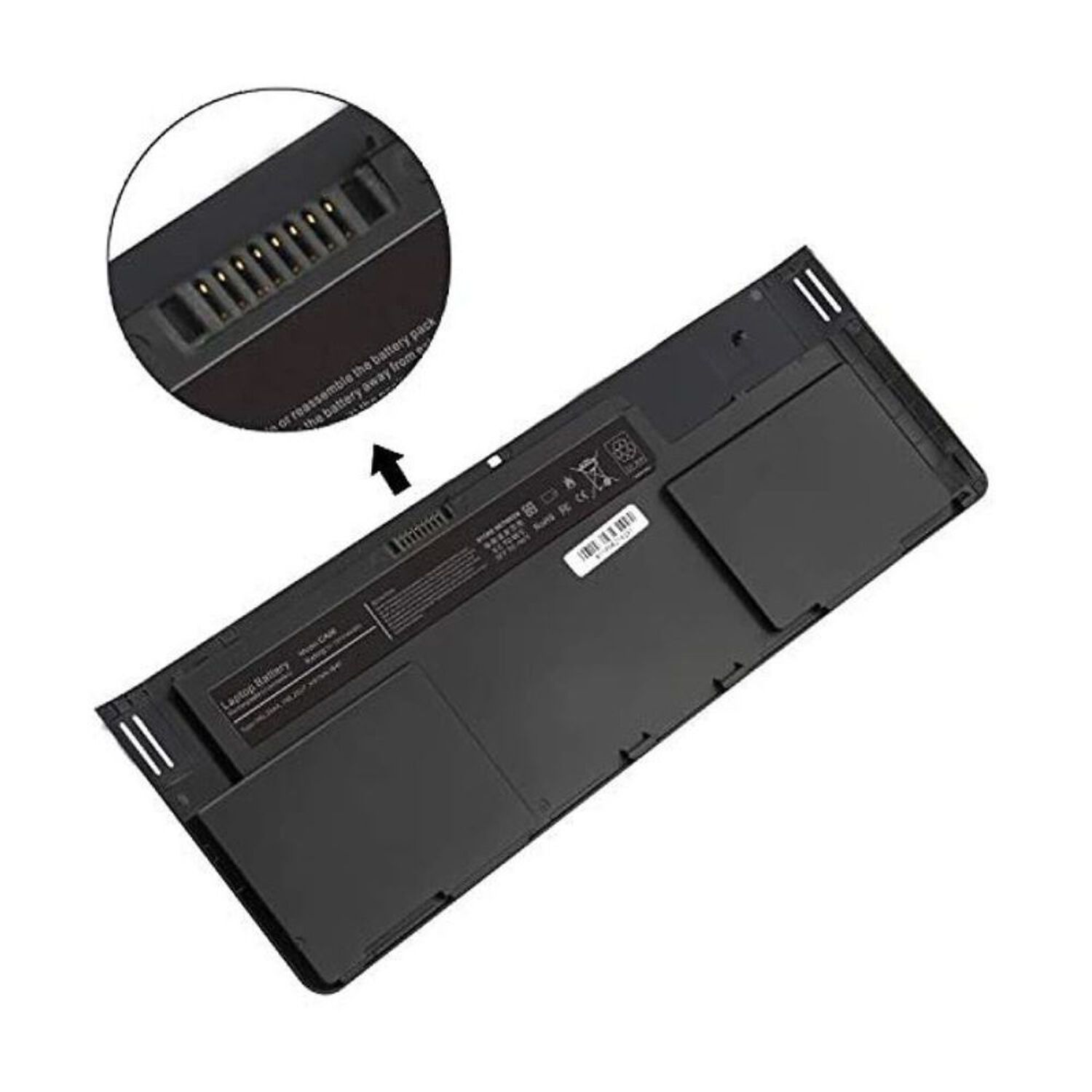 Bater&iacute;a Alternativa 2560p Hp Elitebook 2560p 2570p 6 Celdas 5200mah 11.1v - Nueva image number 0.0